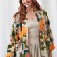 Jacquard Pocket Jacket by One Hundred Stars in Putty