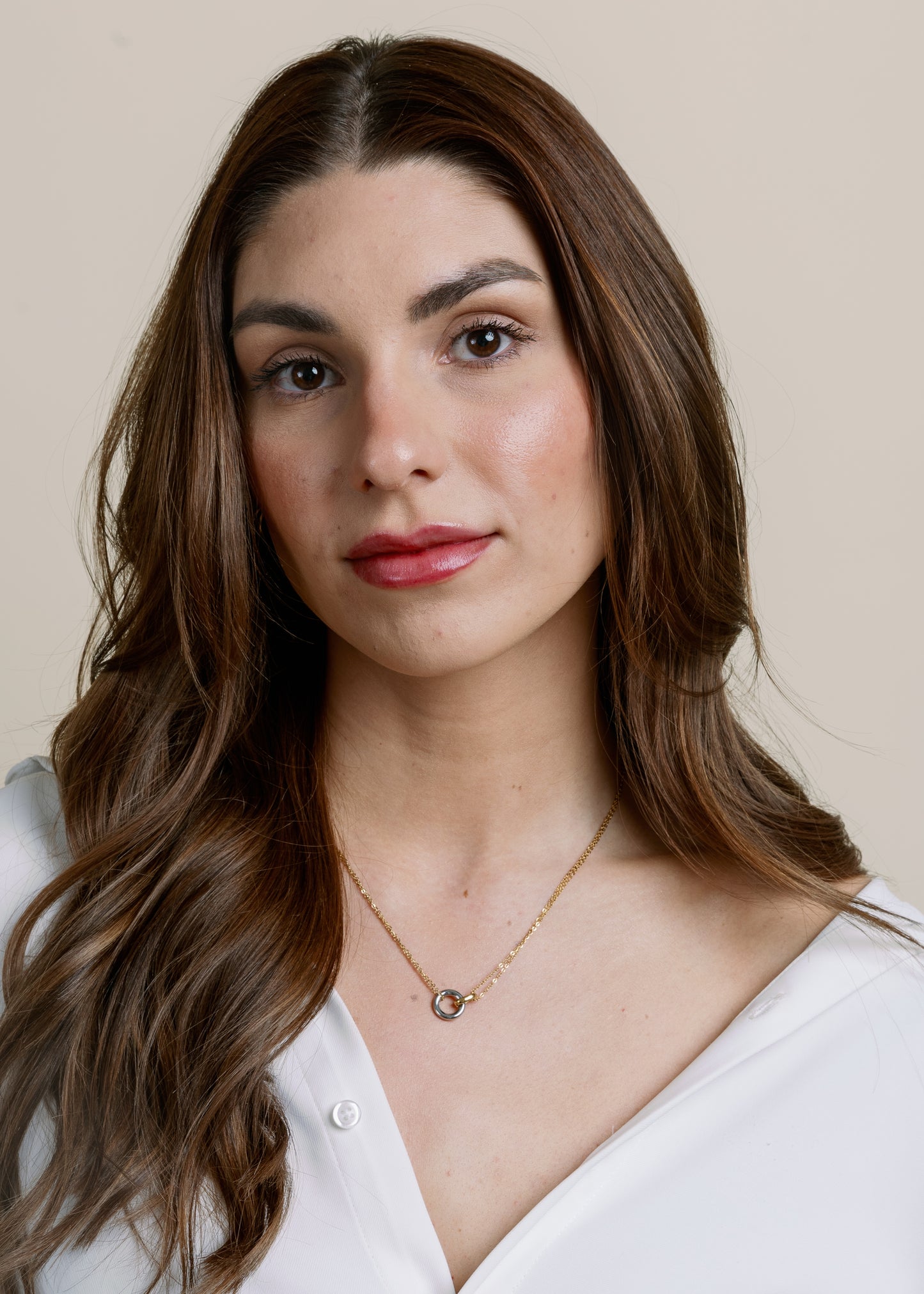 Josephine Necklace by Vincent Jewelry in Mixed Metal