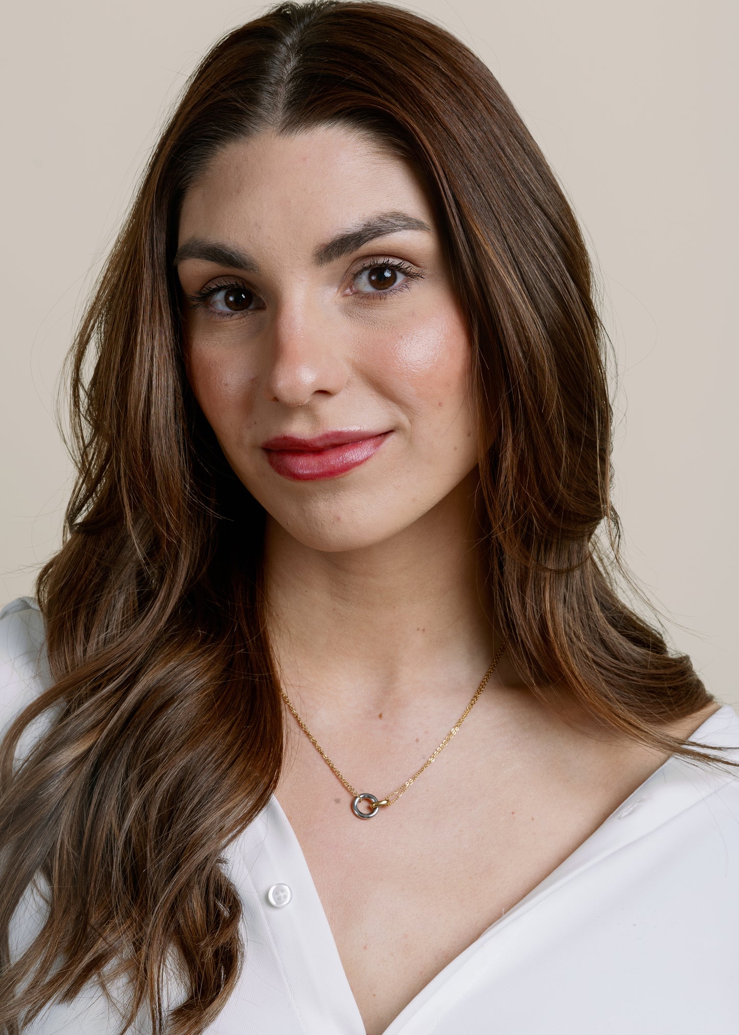 Josephine Necklace by Vincent Jewelry in Mixed Metal