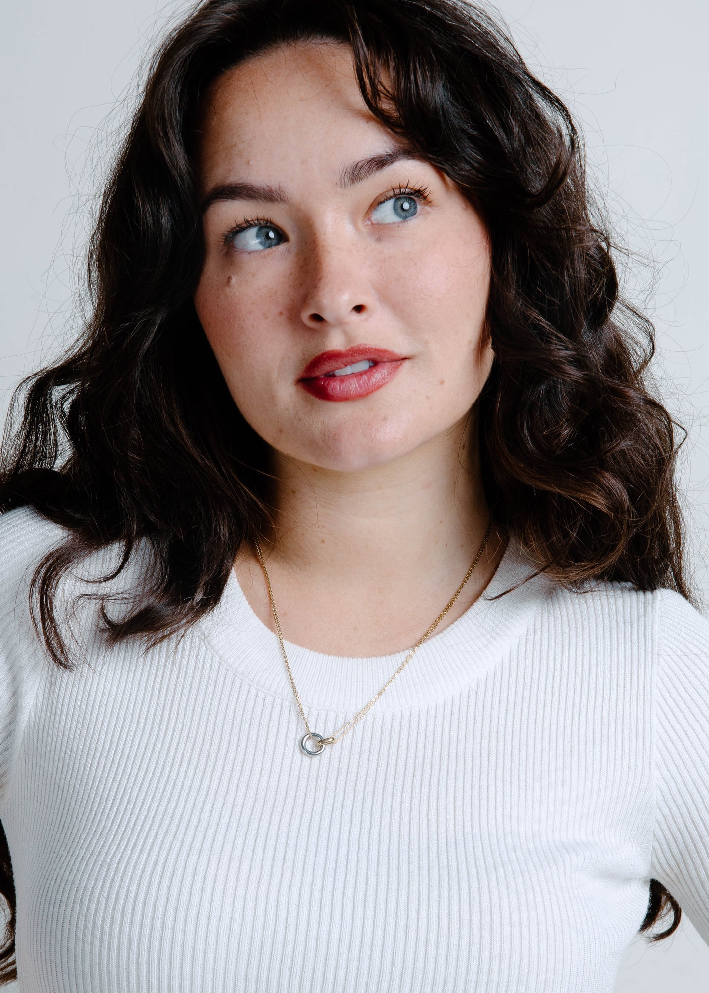Josephine Necklace by Vincent Jewelry in Mixed Metal