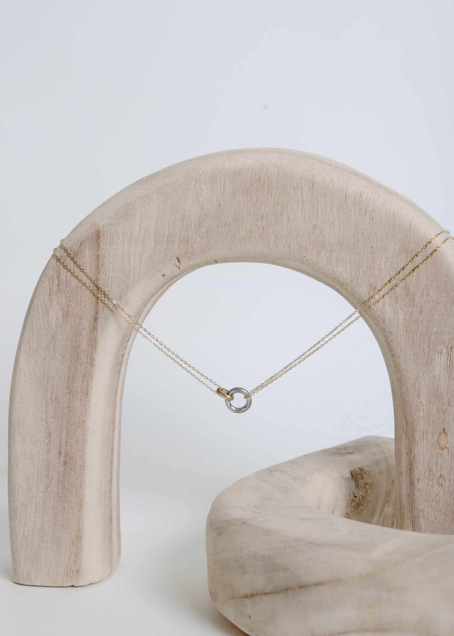 Josephine Necklace by Vincent Jewelry in Mixed Metal