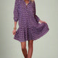 Megan Dress by Just Darviny in Deep Plum