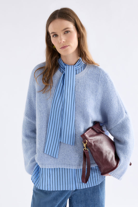 Agna Sweater by ELK in Pearl Blue