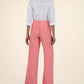 Meg Linen Wide Leg Pants by Kut from the Kloth in Salmon