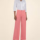 Meg Linen Wide Leg Pants by Kut from the Kloth in Salmon