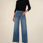 Meg High Rise Wide Leg Raw Hem Jeans by Kut from the Kloth in Earn