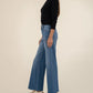 Meg High Rise Wide Leg Raw Hem Jeans by Kut from the Kloth in Earn