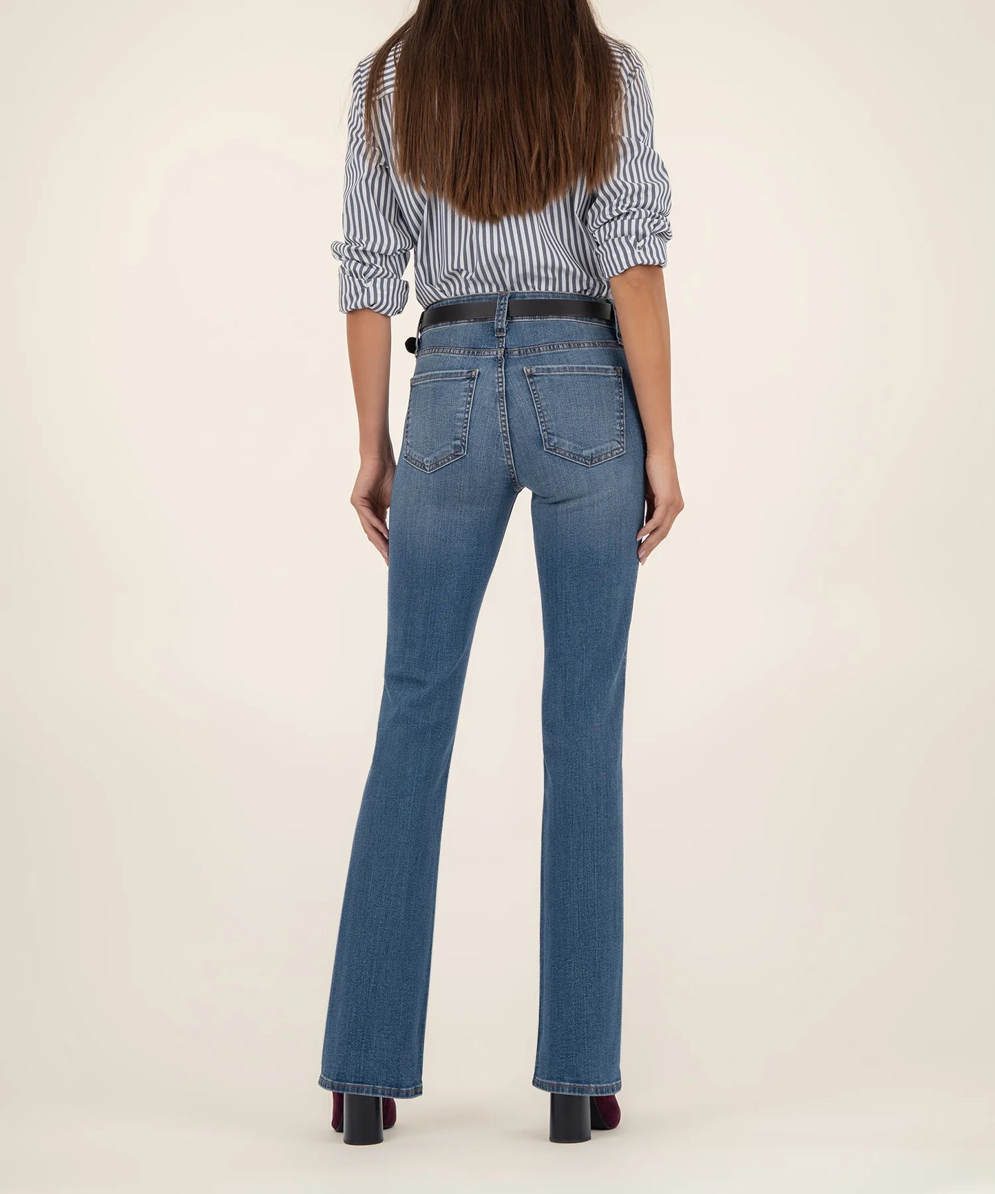 Natalie High Rise Fab AB Bootcut by Kut from the Kloth in Interactive
