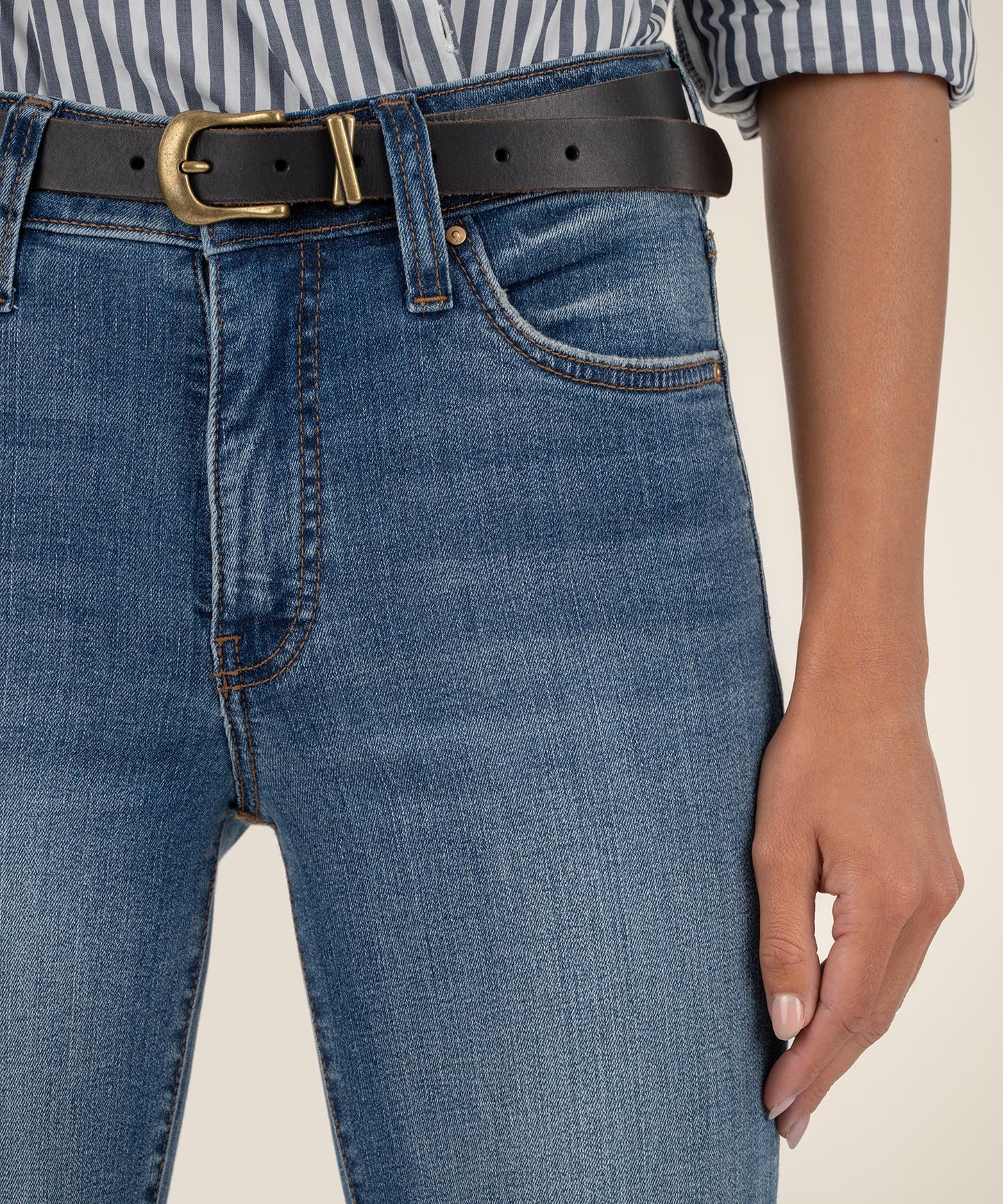Natalie High Rise Fab AB Bootcut by Kut from the Kloth in Interactive