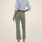 Kelsey High Rise Fab AB Ankle Flare Leg Pant by Kut from the Kloth in Sage Green