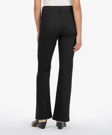 Stella Fab Ab High Waist Flare Pant by Kut from the Kloth in Black