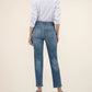 Elizabeth High Rise Straight Leg w/Front Inset Pockets by Kut from the Kloth in Clarity