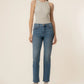 Blair High Rise Fab Ab Straight Leg Jeans by Kut from the Kloth in Thrive