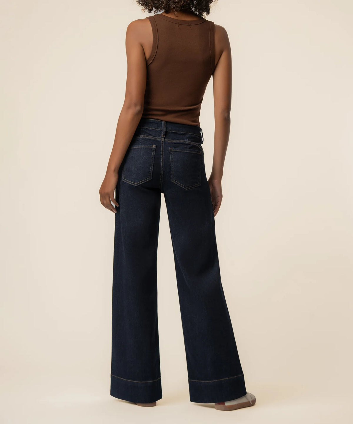 Maya High Rise Fab Ab Wide Leg Jeans by Kut from the Kloth in Amaze