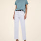 Remington Scoop Neck Short Sleeve Shirt by Kut from the Kloth in Sea Blue