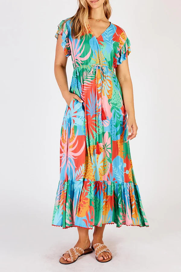 Marsie Midi Dress by Lula Soul