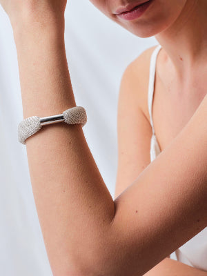 Lou Bracelet by Maison Lurex in Silver