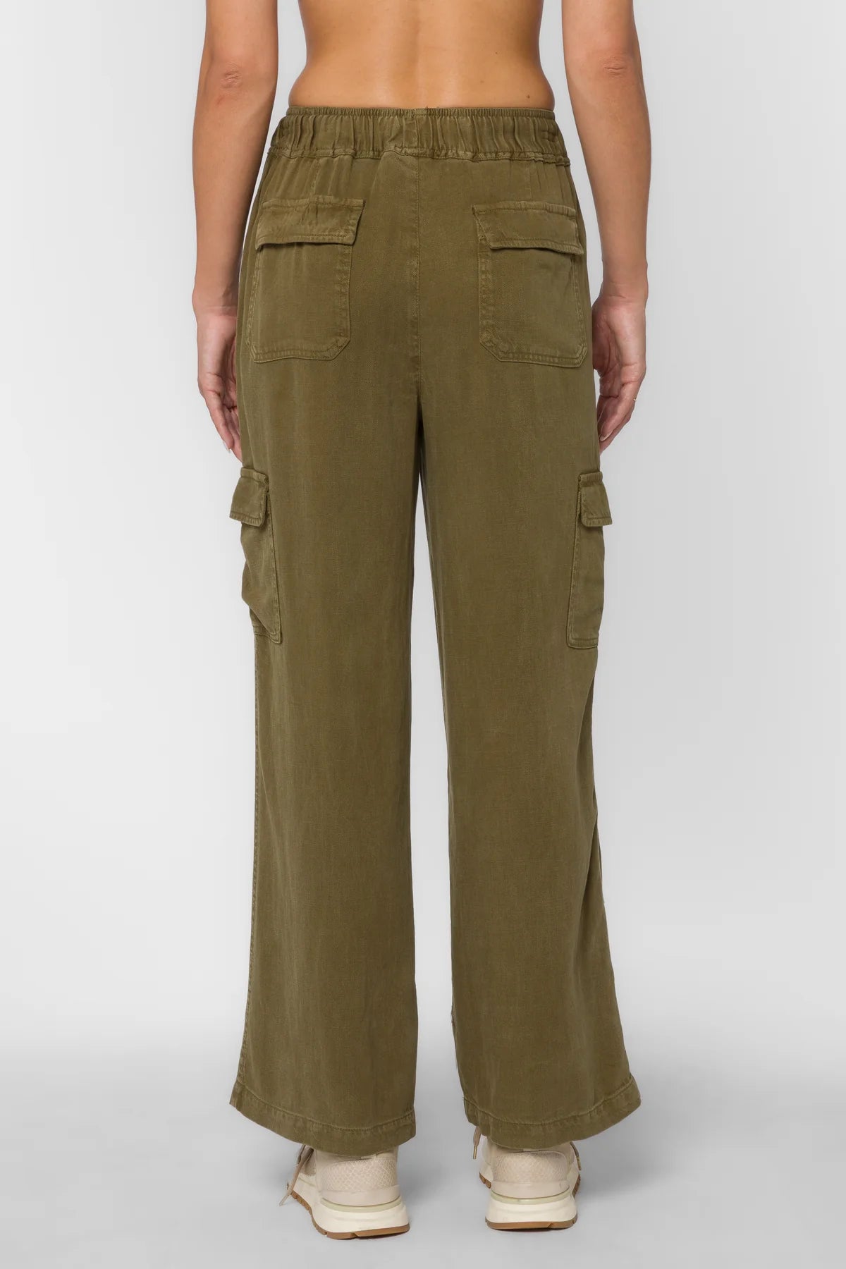 Lynlee Pants by Velvet Heart in Pesto Green