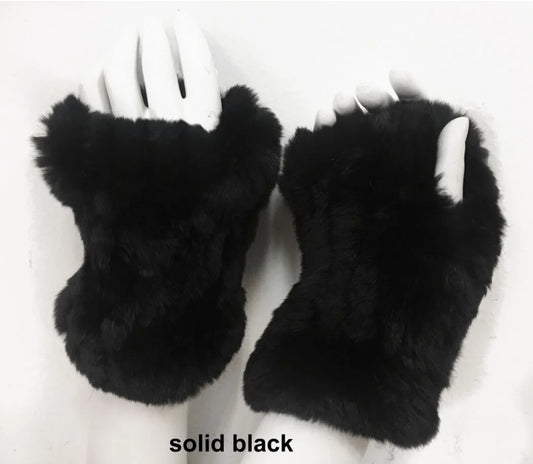 Handwarmers by Linda Richards in Black