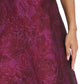 Brocade Jacquard Ball Gown Skirt by Muse in Fuchsia