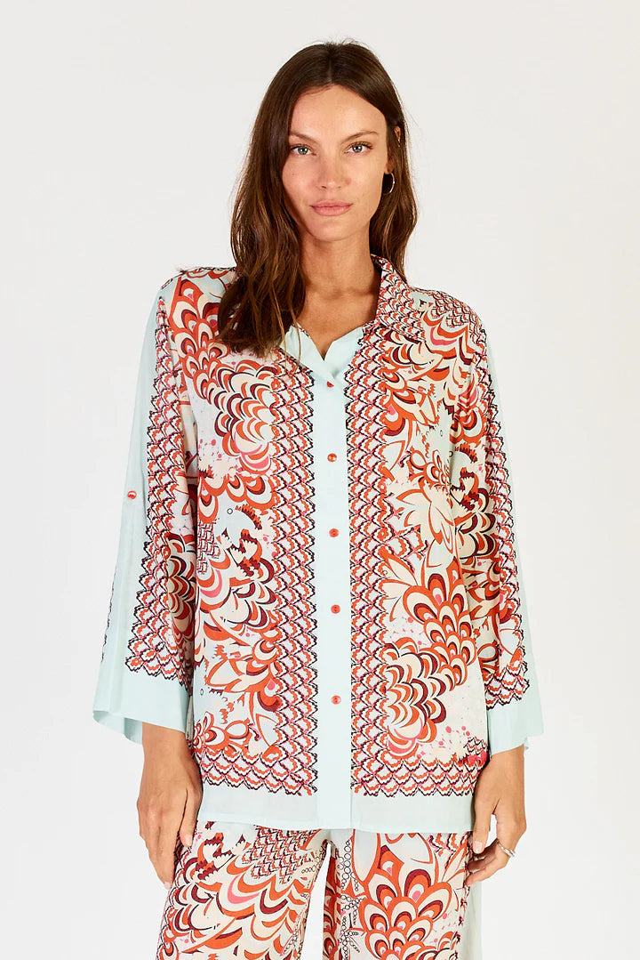 Matera Shirt by Lula Soul in Flame