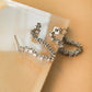 Ballier Chain Studs by LUV AJ in Silver