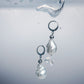 Myrte Earring by Anne-Marie Chagnon in Silvery