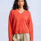Jacky V Sweater by Kerisma in Tangerine Glow