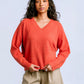 Jacky V Sweater by Kerisma in Tangerine Glow
