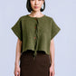 Sachi Vest by Kerisma in Olive Jade