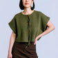 Sachi Vest by Kerisma in Olive Jade