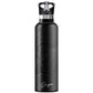 25oz Insulated Flask Water Bottle by My Bougie Bottle in Black Lotus