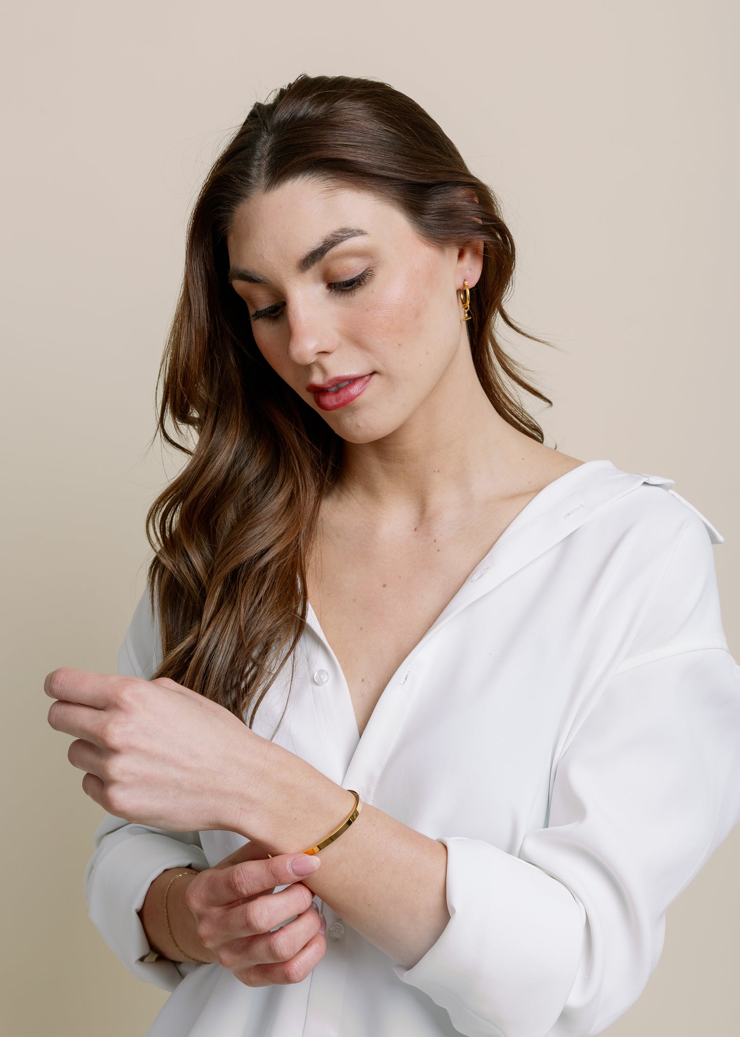 Maria Bracelet by Vincent Jewelry in Gold