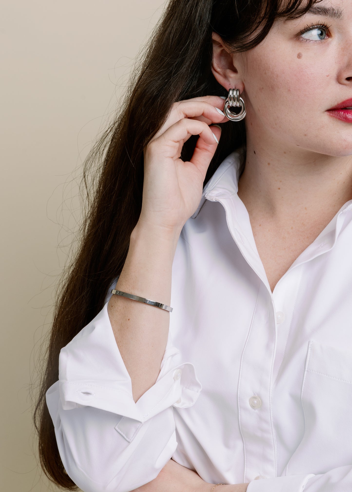 Maria Bracelet by Vincent Jewelry in Silver