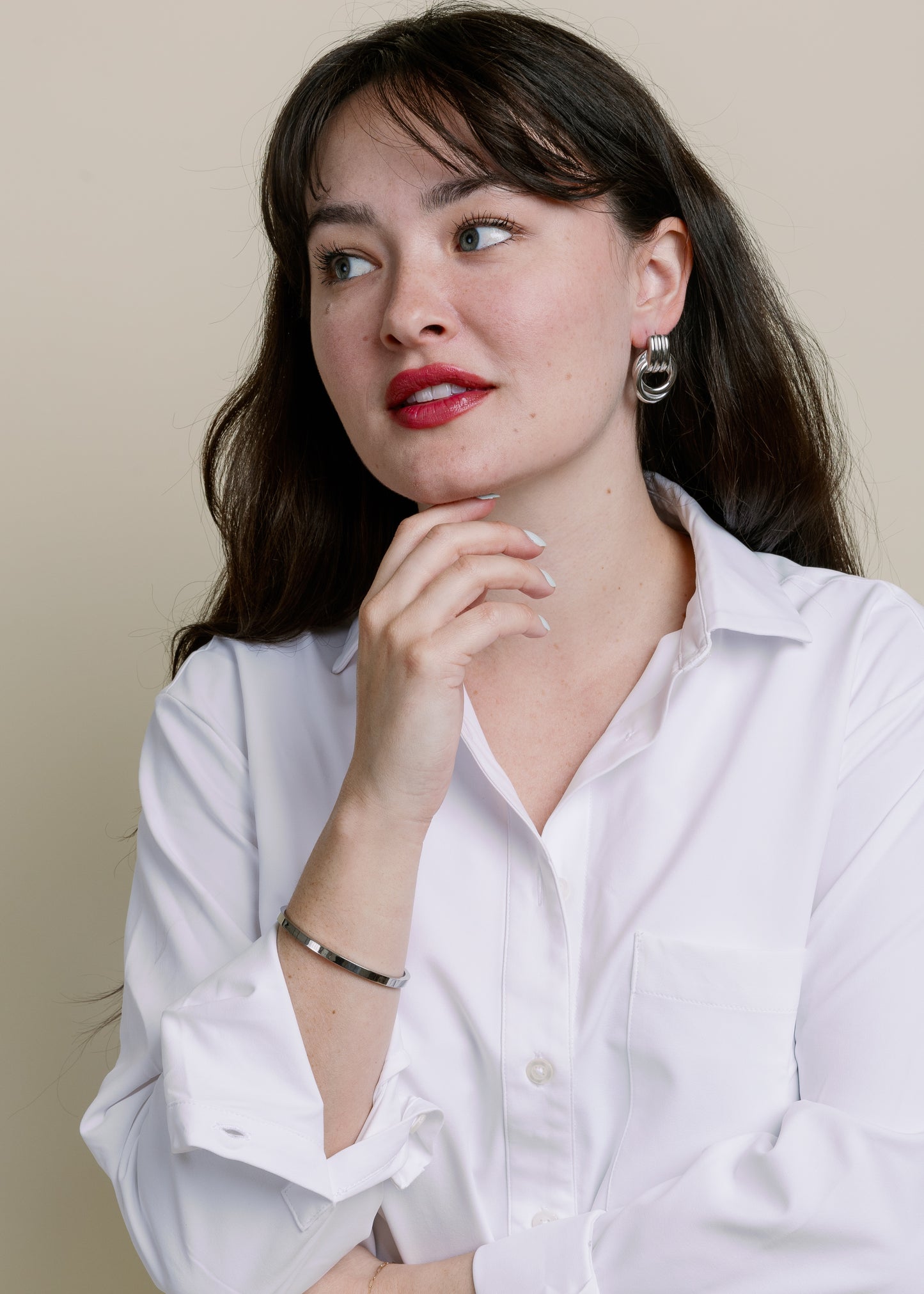 Maria Bracelet by Vincent Jewelry in Silver