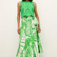 Estine Wrap Skirt by Marie Oliver in Verdant