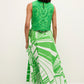 Estine Wrap Skirt by Marie Oliver in Verdant