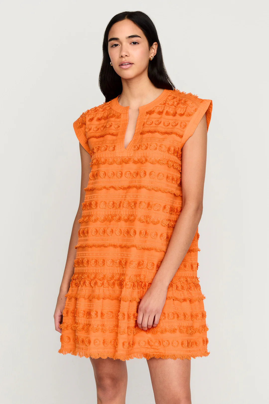 Herra Dress by Marie Oliver in Persimmon