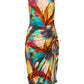Ilana Dress by Marie Oliver in Fauna
