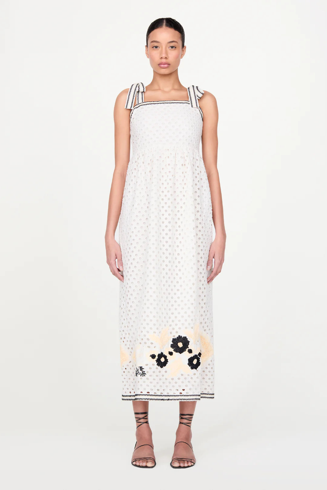 Lulu Dress by Marie Oliver in Raffia