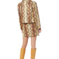 Maeve Moto Jacket by Marie Oliver in Snakeskin Faux Leather