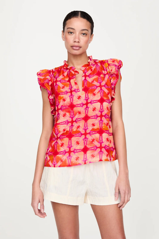 Maison Top by Marie Oliver in Guava