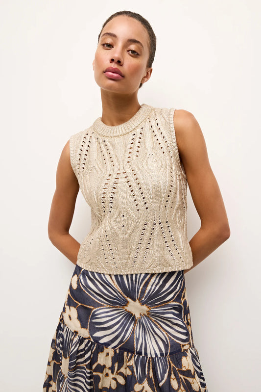 McGuire Top by Marie Oliver in Chrome