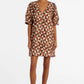 Ola Dress by Marie Oliver in Mahogany