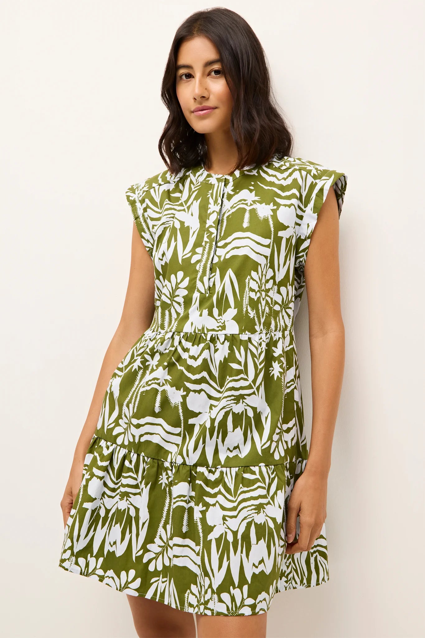 Lachlan Dress by Marie Oliver in Emerald Whisper