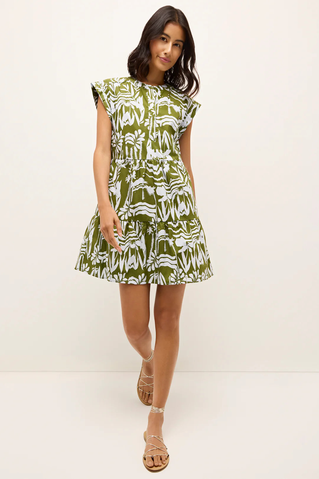 Lachlan Dress by Marie Oliver in Emerald Whisper