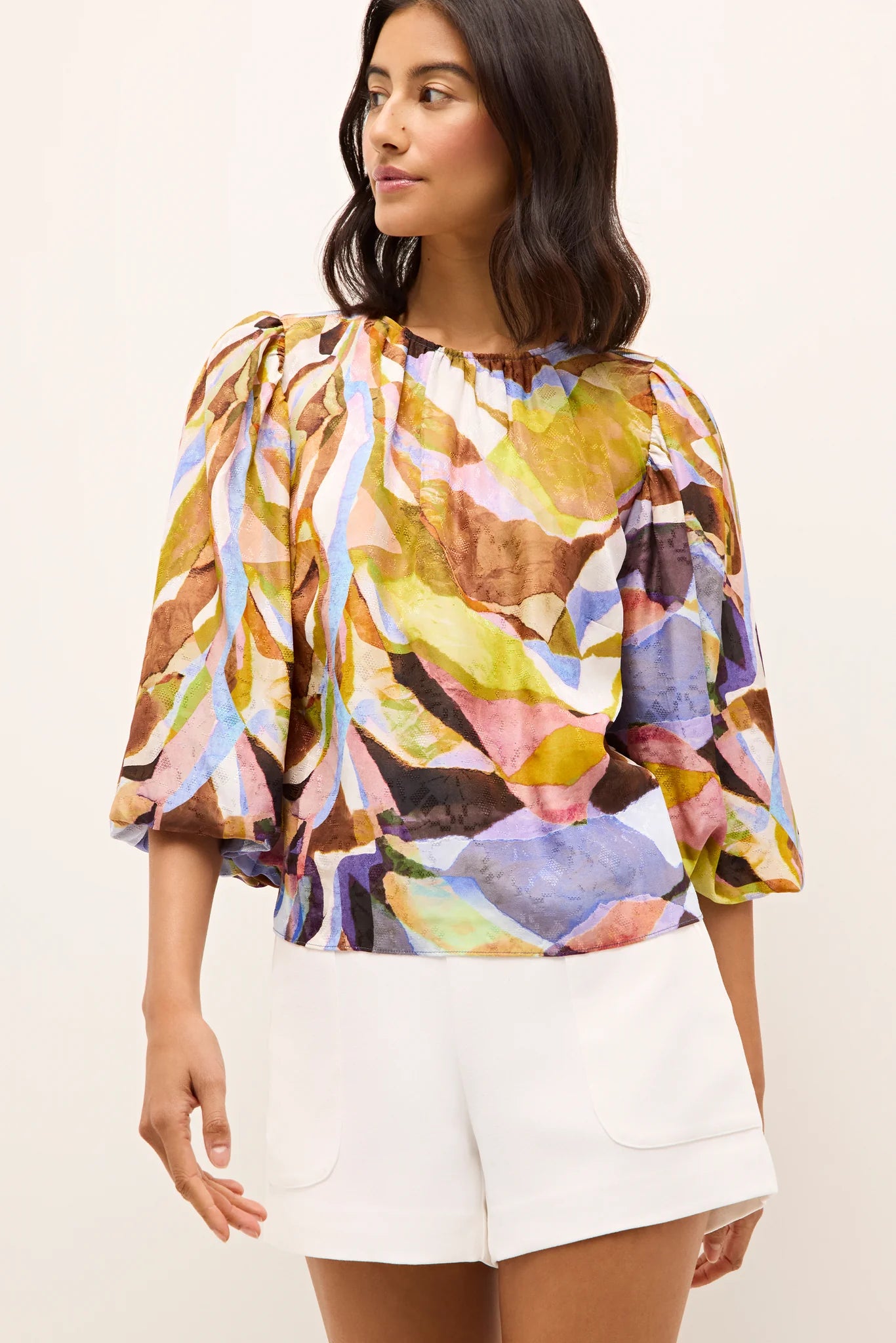 Harly Top by Marie Oliver in Stained Glass