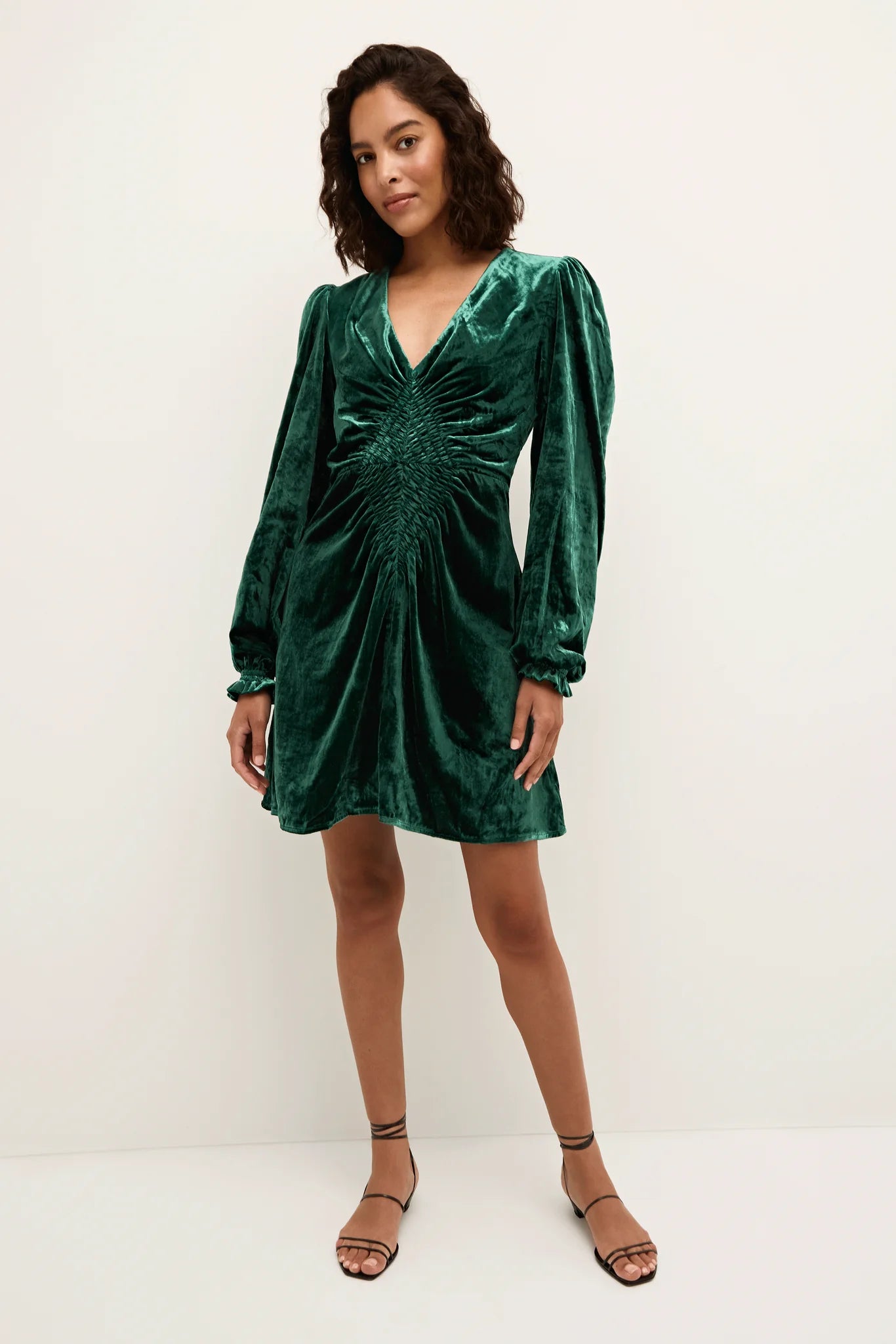 Eliza Dress by Marie Oliver in Pine