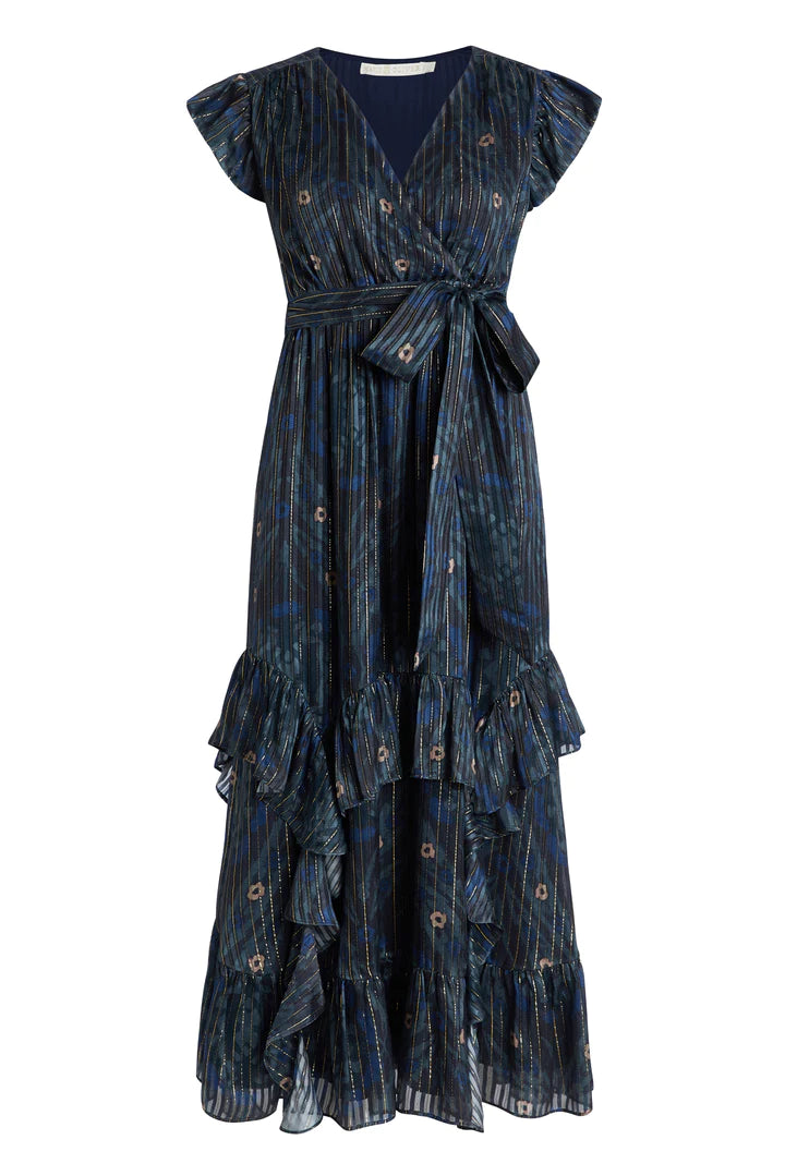 Uma Dress by Marie Oliver in Midnight Trellis