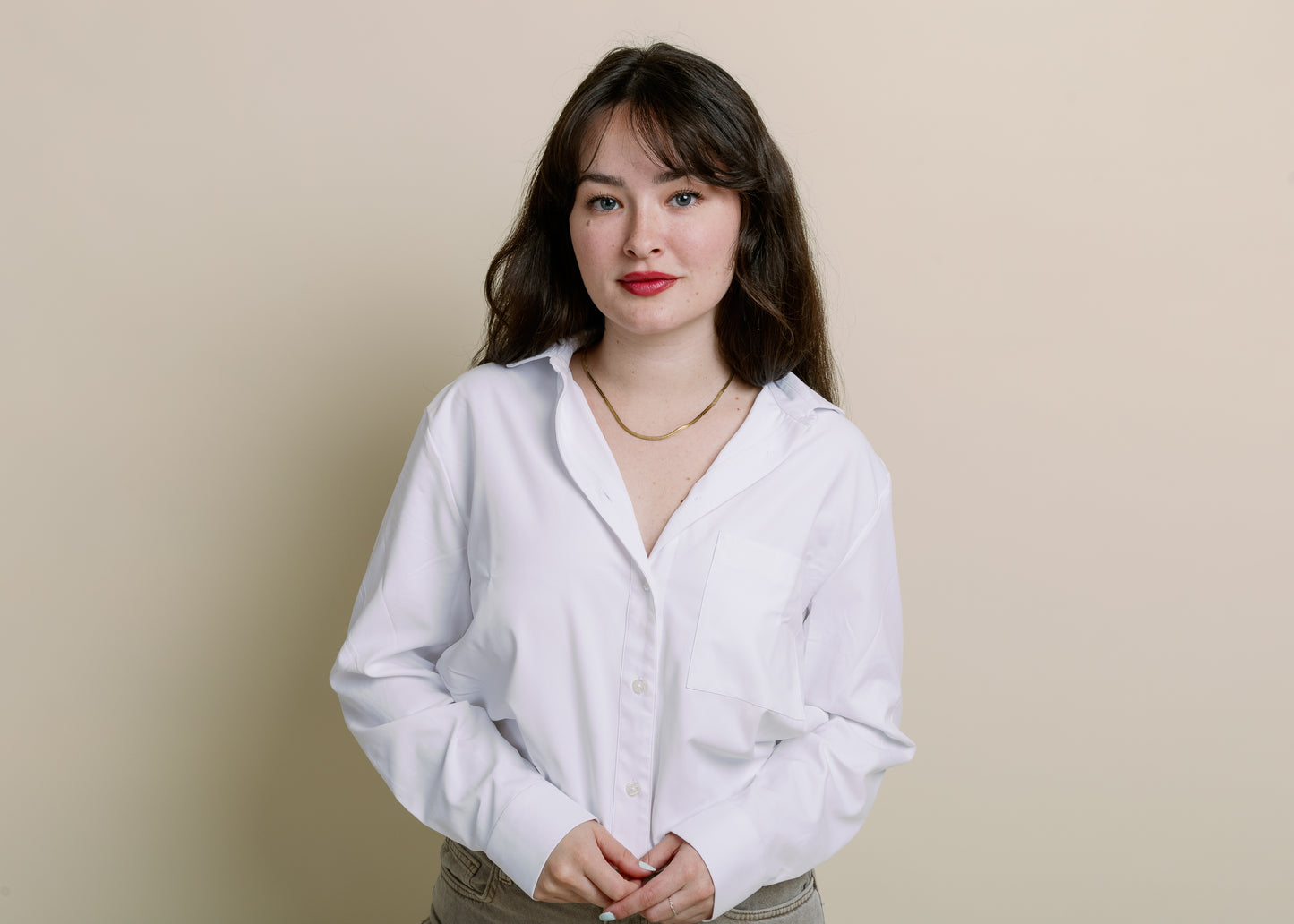 Monroe Necklace by Vincent Jewelry in Gold